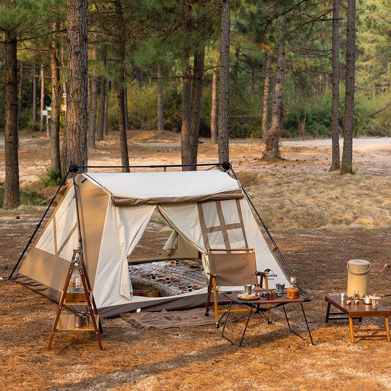 Палатка с навесом Naturehike CNH22ZP029, светлая коричневая Киев - изображение 5