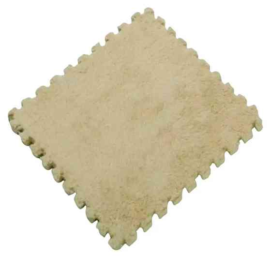 Пазл коврик 90х120см мягкий плюшевый термоковер,12 пазлов теплый пол, термоковрик для дома, в детскую один цвет Каменец-Подольский