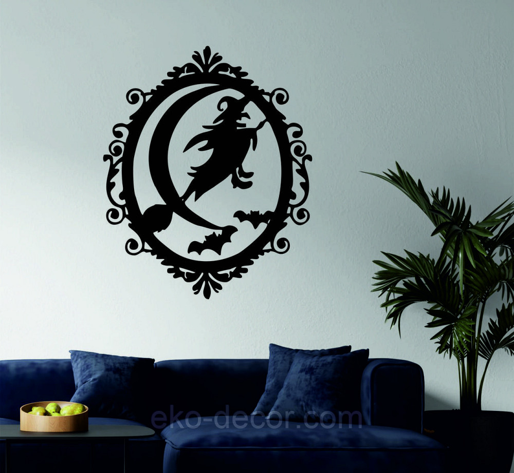 Декоративне настінне Панно «Відьма», Декор на стіну Київ - фото 1