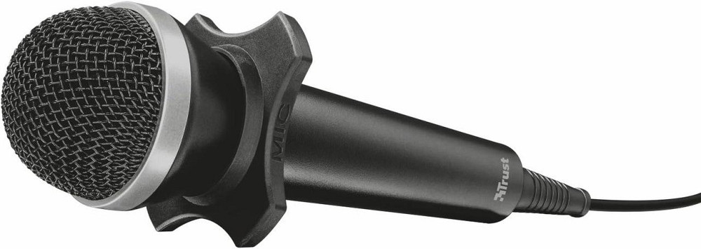 Микрофон Trust Starzz USB для ПК и ноутбука проводной, черный, кабель 3.2м для записи голоса, пения, игр Киев - изображение 2