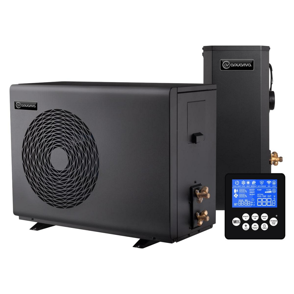 Інверторний тепловий насос для басейну 60 м3 Aquaviva Superior Split 12 (12.02 кВт) Київ - фото 1