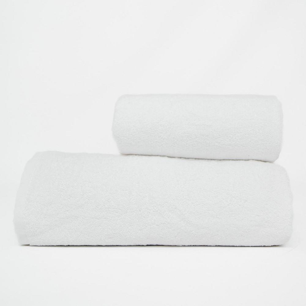 Набір Махрових рушників , Махра,Білий,50/90 та 70/140 Київ - фото 3