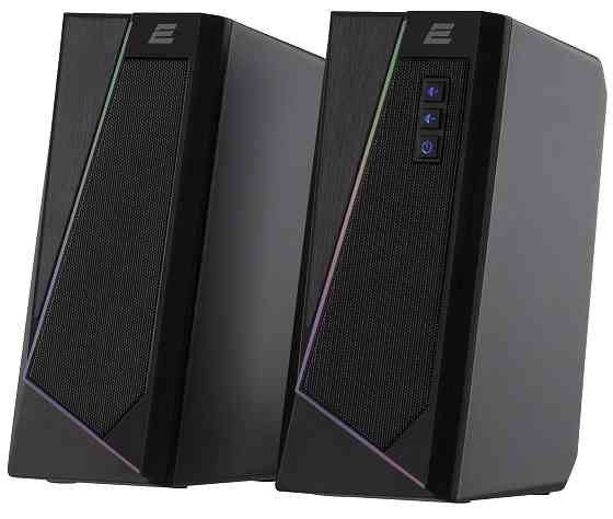 Акустична система 2E PCS233 RGB, 2.0, USB, Black Киев