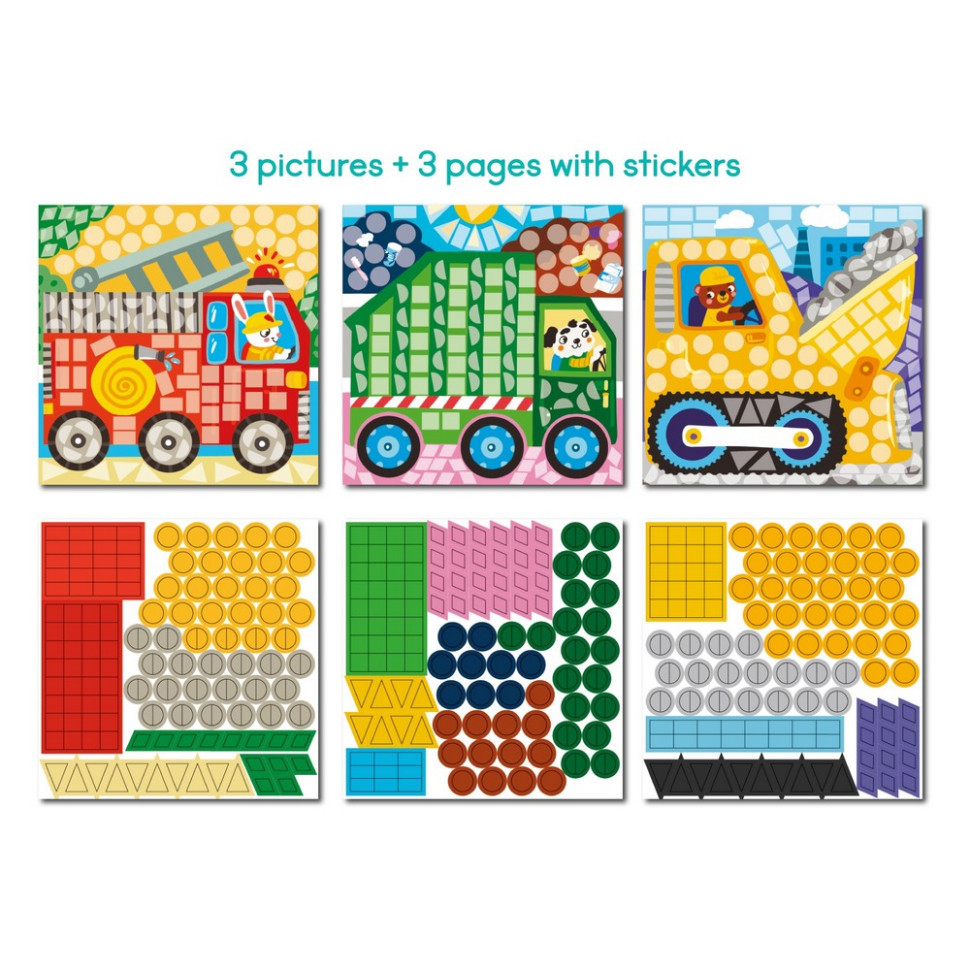 Детский набор для творчества мозаика 