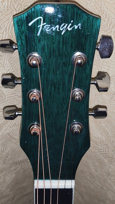 Гітара акустична дуже гарної якості, незвичайного кольору. Харків - фото 4