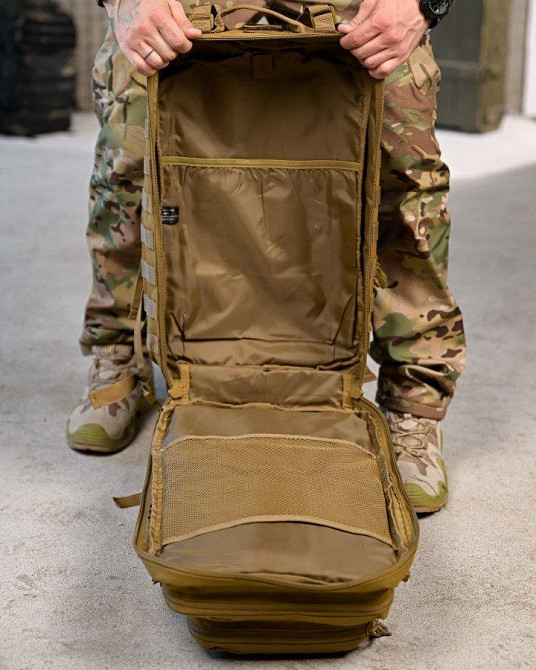 Милитари  рюкзак CHEMP  45 л  койот ПП7861 Одесса - изображение 7