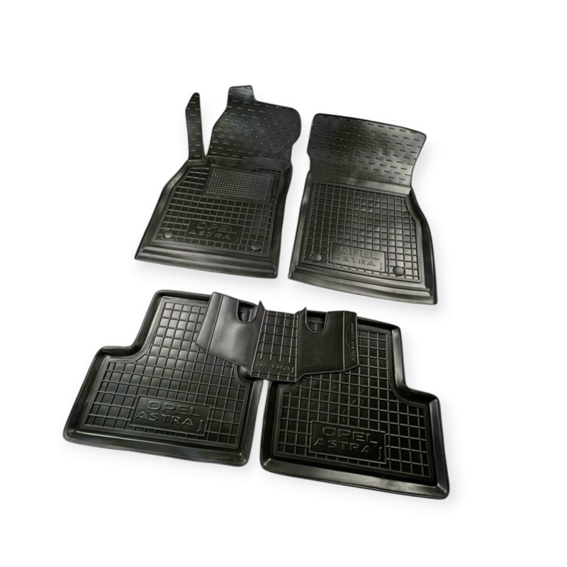 Килимки салону автомобіль Опель Astra J (2009-2015), Zafira C (2011-2019), Chevrolet Cruze (2008-2016) борт 2,5 см, з перемичкою Мукачево - фото 1