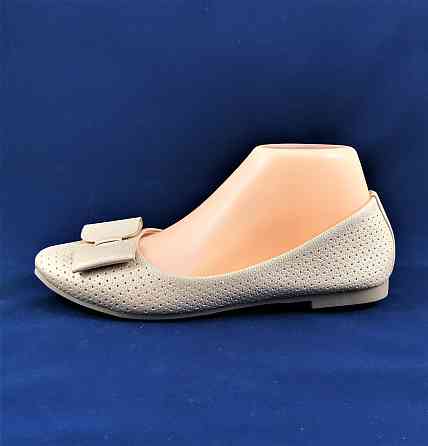 . Балетки Жіночі Бежеві Мокасини Туфлі (розміри: 36,38,40) - 83-5 Дніпро
