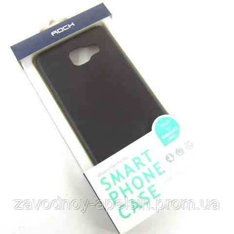 Samsung A5 A510 2016 Чехол накладка Rock (черный) Одесса