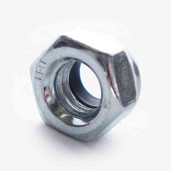 Контргайка М10 DIN 985 кл. пр. 6 цинк белый (пач 20шт) APRO Рівне