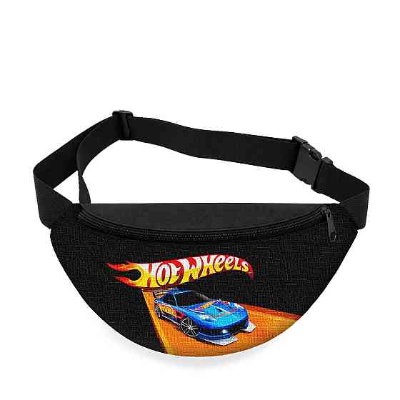 Дитяча сумка-бананка Hot Wheels 32х15 см на пояс або через плече (5900) Київ