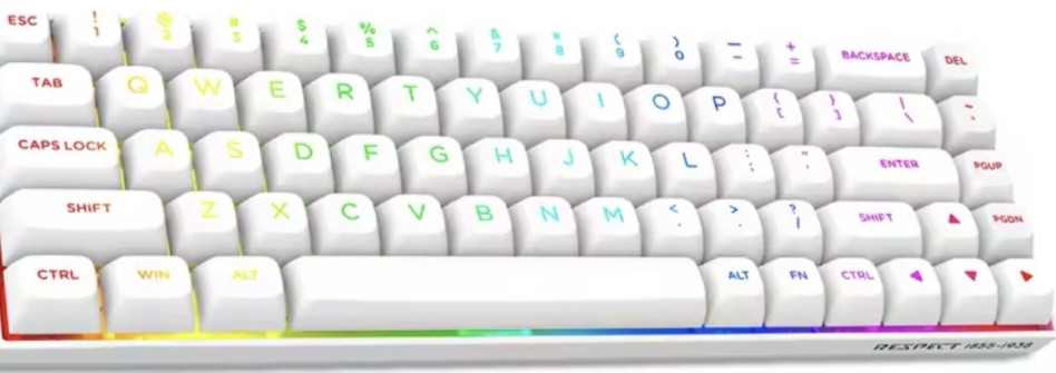 Магнітна клавіатура | клавіатура на pink свічках | E-YOOSO Hz-68 Харків - фото 5