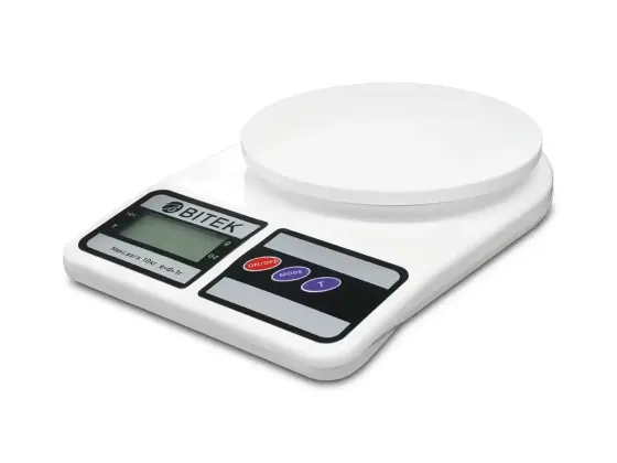 Електронні побутові ваги BITEK BT-400 до 10 кг, кухонні, точні, компактні, з дисплеєм, мк Одеса
