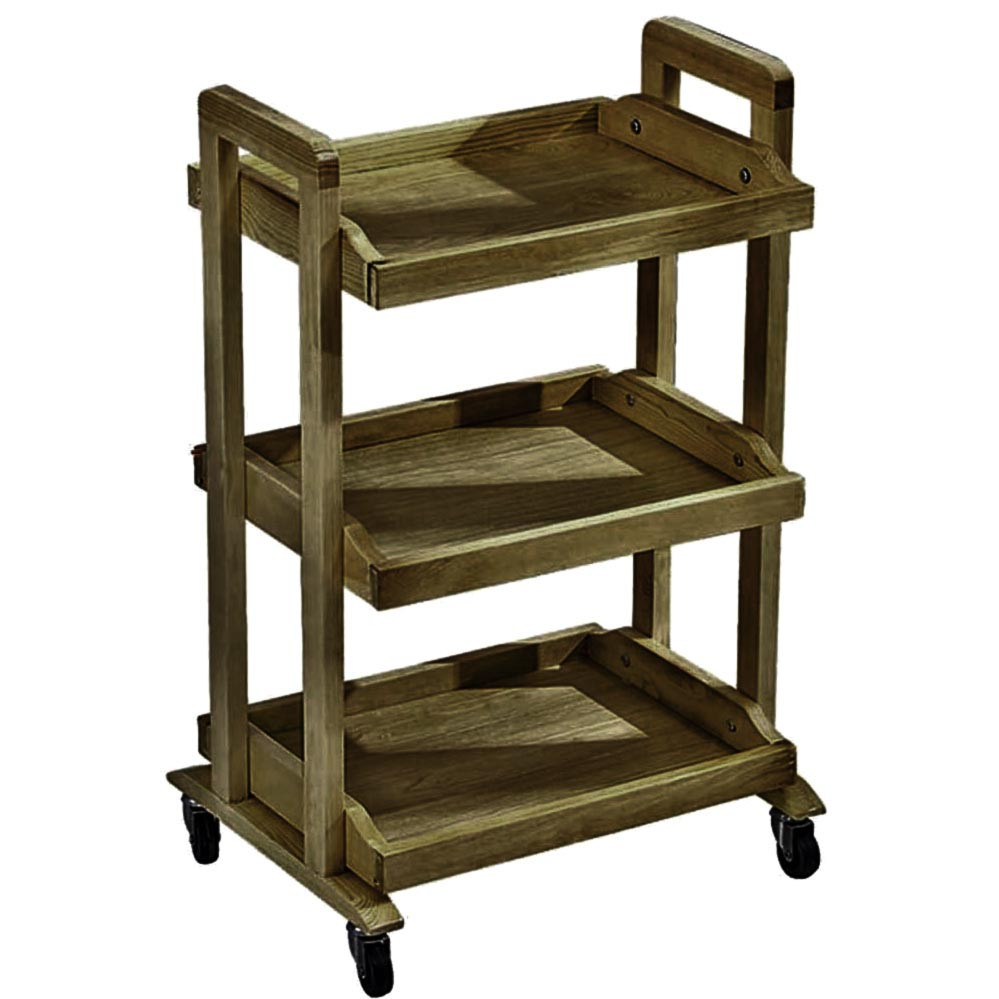 Етажерка для ванної на коліщатах "Дамаус" палісандр Миколаїв - фото 1