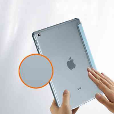 Чехол для планшета BeCover Tri Fold Hard Apple iPad 10.2 2019/2020/2021 Light Blue (711126) Винница
