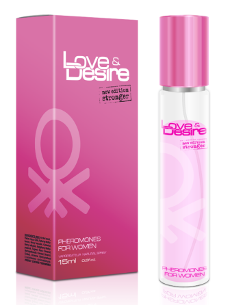 Туалетна вода з феромонами для жінок Love & Desire for Women, 15 ml Sex Aura Київ