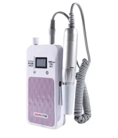Портативний фрезер для нігтів Nail Drill YT-928 акумуляторний з індикатором заряду на 35 000 обороті Київ
