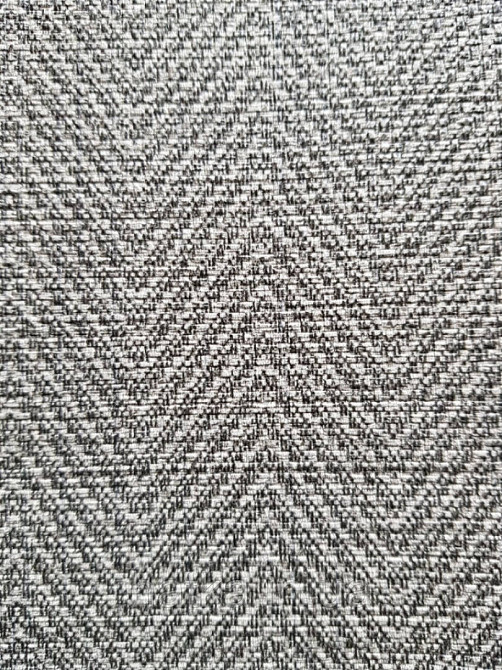 Шпалери метрові вінілові на флізелін AdaWall Beta метрові однотонні під тканину під льон білий з сірим Київ - фото 2