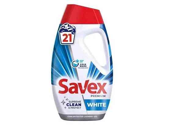 Гель для прання 945мл конц. Premium White ТМ SAVEX Київ