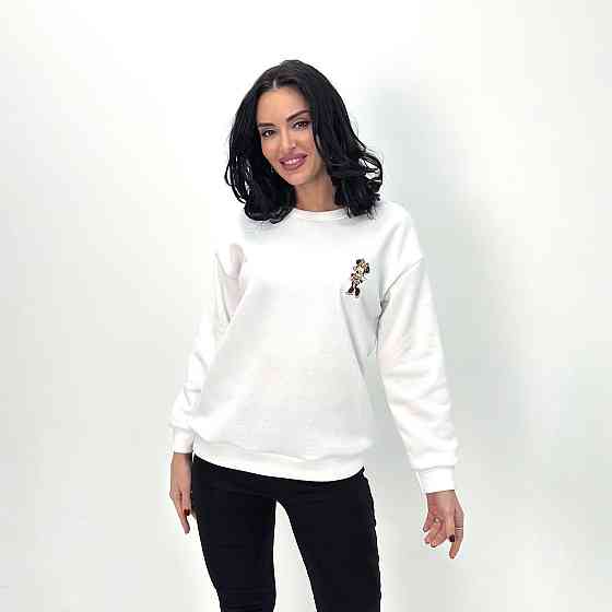 Женский батник с принтом 