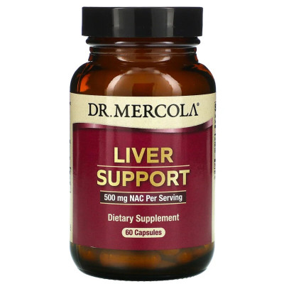 Антиоксидант Dr. Mercola Поддержка Печени, Liver Support, 60 капсул (MCL-01739) Винница - изображение 1