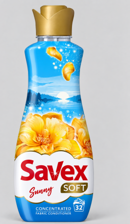 Кондиционер для белья Savex Soft Sunny, 800 мл, 32 стирки Киев