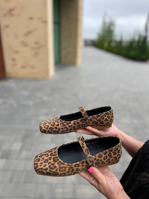 Zemira Балетки жіночі ZEMIRA леопард натуральна замша 36р. (5511) Коломия - фото 10