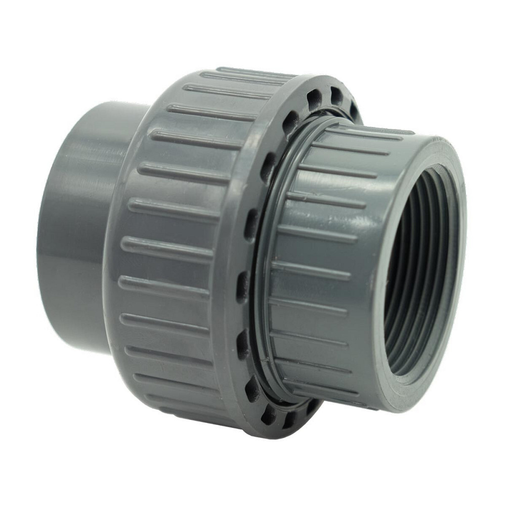 Муфта ПВХ Effast RERBOE063G розбірна із внутрішньою різьбою, 2