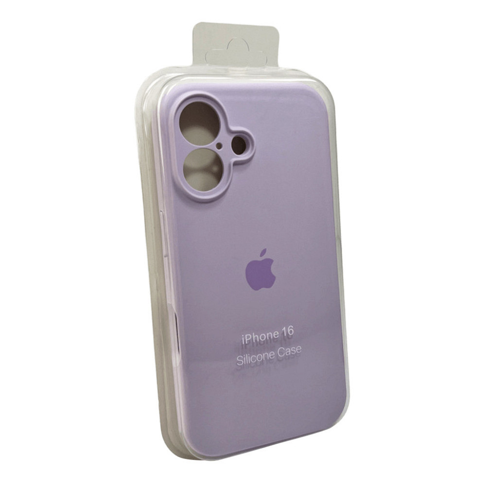 Чохол для смартфона Silicone Full Case AA Camera Protect for Apple iPhone 16 58,Lilac Київ - фото 2