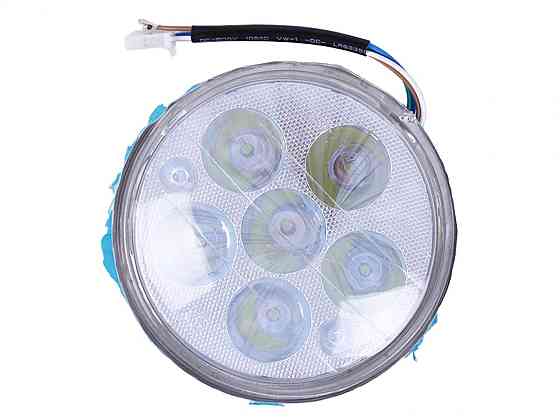 Оптика світлодіодна кругла (кріплення 140mm, 8 діодів) мопед Дельта Мукачево