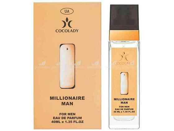 Парфюмированная вода для мужчин 40мл MILLIONAIRE MAN аромат Rabanne 1 Million ТМ COCOLADY Киев
