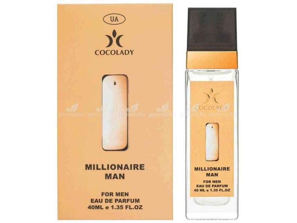 Парфюмированная вода для мужчин 40мл MILLIONAIRE MAN аромат Rabanne 1 Million ТМ COCOLADY Киев - изображение 1