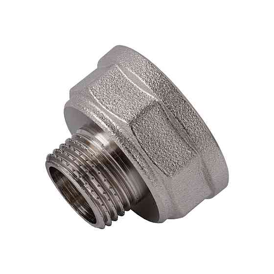 Редукционный переходник 1″х1/2″ВН никелированный восьмигранный NK533O OPTIMUM Киев