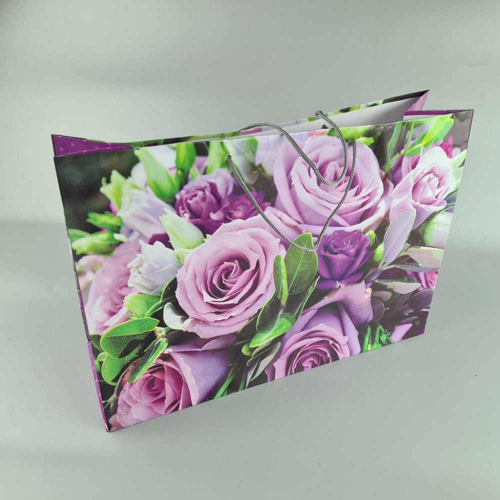 Бумажный пакет горизонтальный гигант 46*33*15 (артGG-004) (12 шт) Харьков - изображение 3