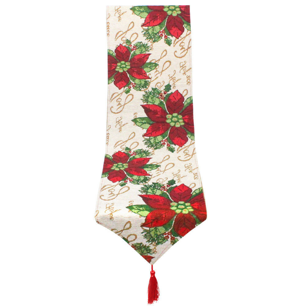 Скатертина новорічна доріжка 160 на 33 см різнобарвний Київ - фото 6