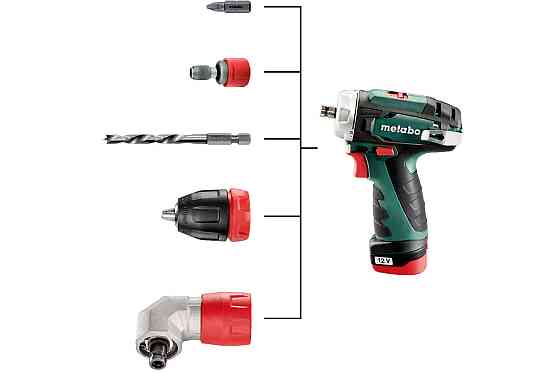 Дриль-Шуруповерт Metabo акумуляторний PowerMaxx BS Quick Basic з АКБ і ЗП в компл Коломия