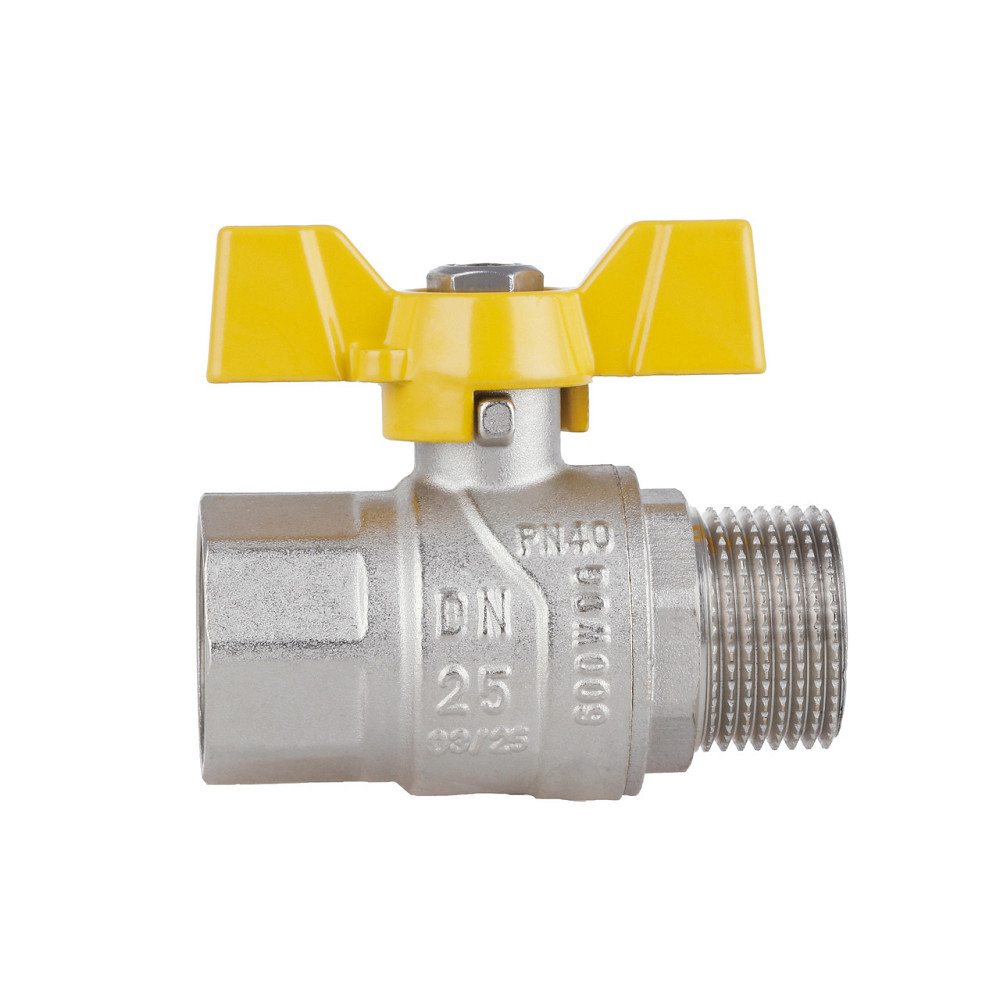 Кран кульовий Thermo Alliance Forte 1" ВН для газу (метелик) SF607G25 Київ - фото 13