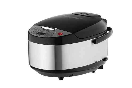 Мультиварка ARDESTO, 860Вт, чаша-5л, електронне керув., книга рецептів, метал/пластик, сріблясто-чорний Київ