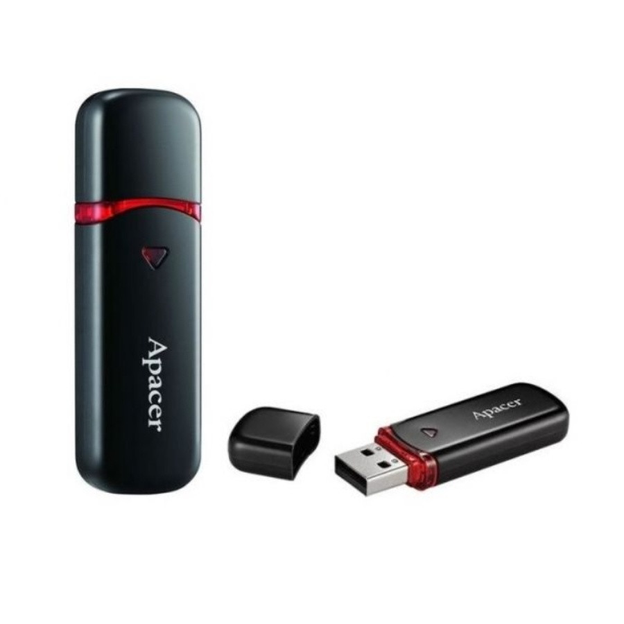 Флеш-накопичувач Apacer USB 2.0 AH333 64Gb Black Київ - фото 3
