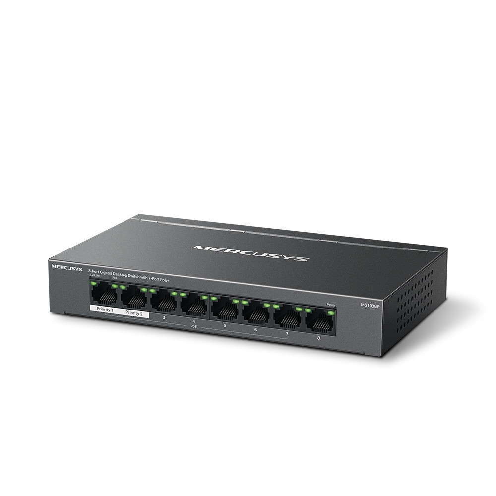 Комутатор Mercusys MS108GP ( 11901 ) Харків - фото 2
