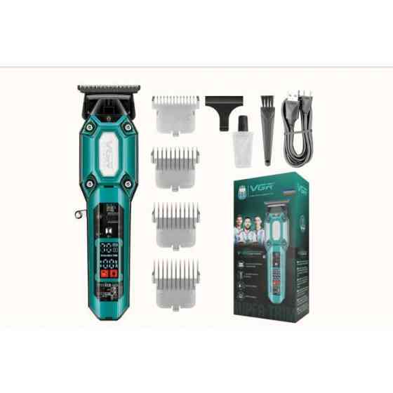 Набор  Аккумуляторная Машинка для стрижки VGR V900  5 насадок регулировки длины,щетка для очистки Одесса