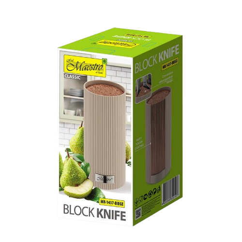 Підставка для ножів універсальна бежевий MR-1437-BIEGE Maestro Житомир