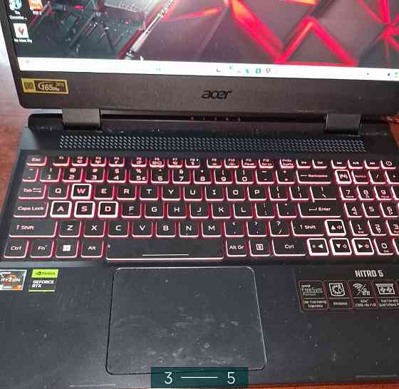 Ноутбук: ASER NITRO 5 (2023) Ryzen 7 /16/1000/ RTX3070TI / 180 Wt. Київ