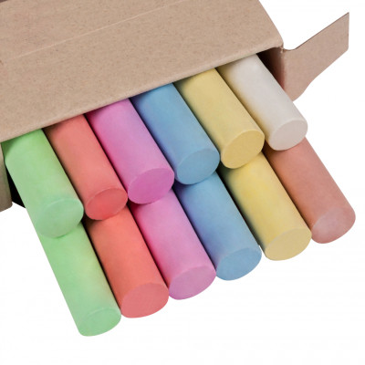 Крейда Yes кольорова Line Friends 12 шт кругла (400516) Вінниця - фото 2