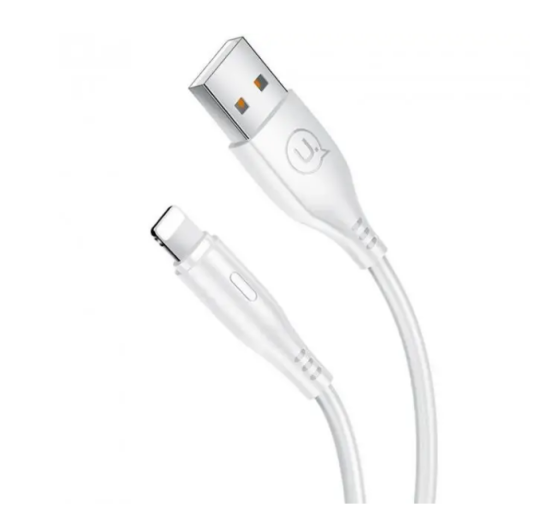 Кабель USB Lightning Usams US-SJ266 U18 2,0A 1м білий Житомир