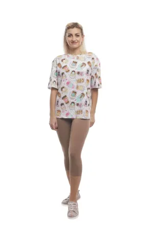 Пижама женская из хлопка Bono Bubble tea L/XL Киев