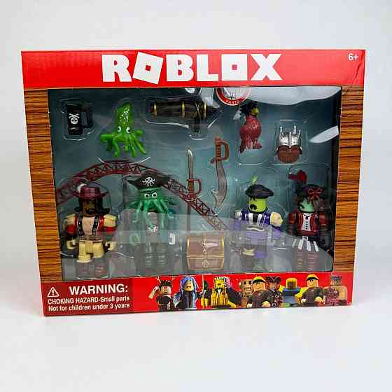 Набір ігрових фігурок Roblox у коробці восьминіг пірат, ігрові фігурки герої Роблокс 8 шт ( 24140 ) Харків