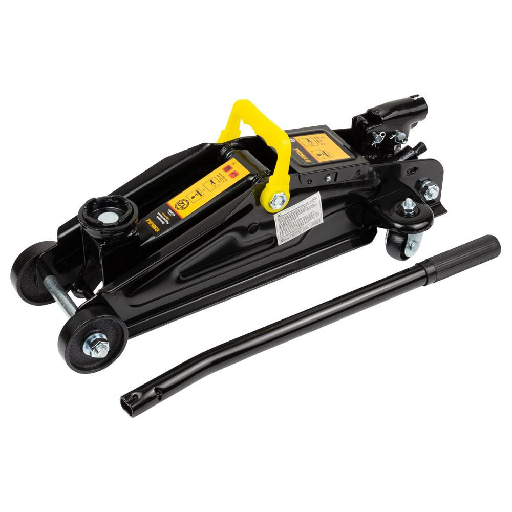 Домкрат гидравлический подкатный 2т H 130-345мм (кейс) SIGMA (6104021) Ровно - изображение 1