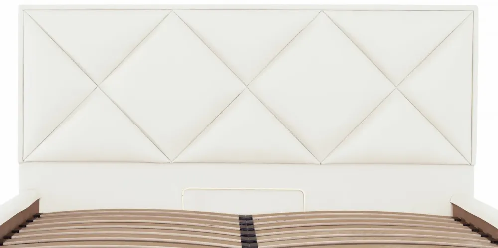 Кровать Двуспальная Leeds VIP 180 х 190 см Fly 2200 С дополнительной металлической цельносварной рамой Белый Киев - изображение 5