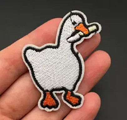 Аплікація для одягу вишивка Гусак Київ - фото 1